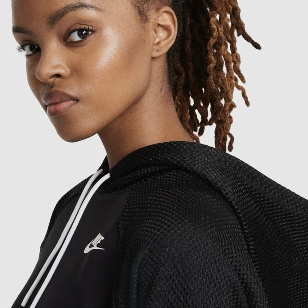 Nike Serena Williams Black Tennis Hoodie Women’s Large - Picture 2 of 6